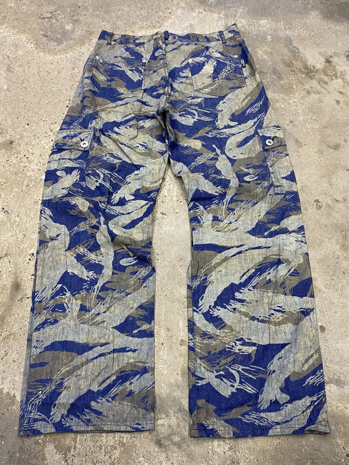 Benetton × Vintage cargo benetton formula pant Size US 29 - 5 Thumbnail