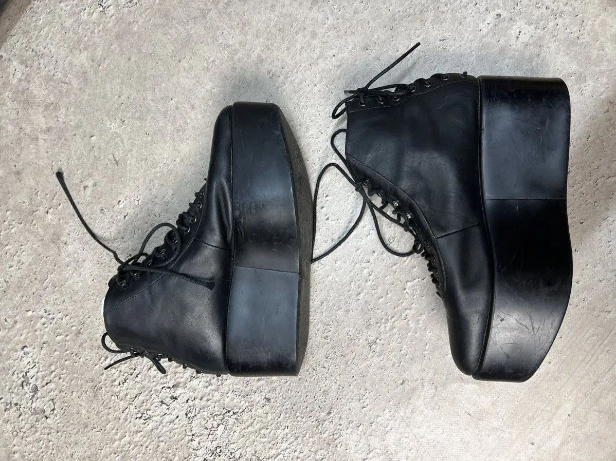 Other Archival Avant-Garde japanese platform belly button boots Size US 9.5 / IT 39.5 - 6 Thumbnail