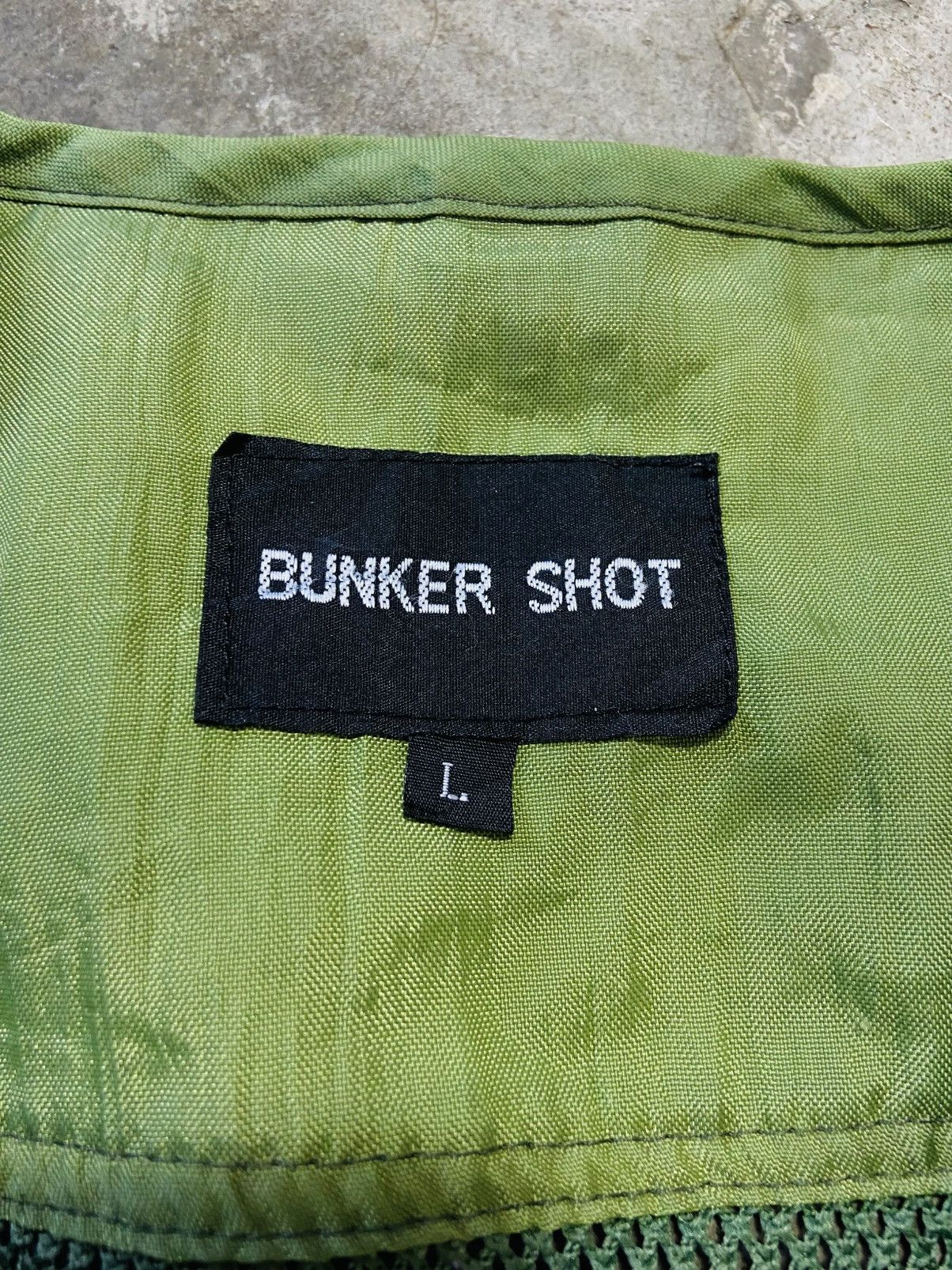 Japanese Brand Vintage Bunker Shot Tactical Mesh Vest Jacket Size US L / EU 52-54 / 3 - 10 Thumbnail