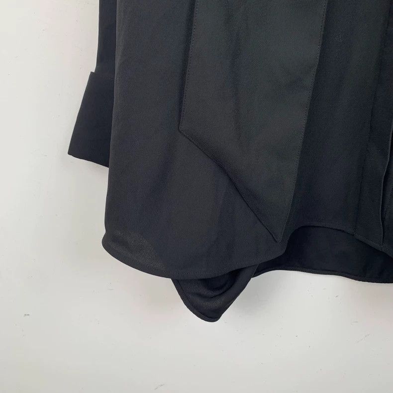 Balenciaga Balenciaga size 38 Long Sleeve Shirt with Black Ribbon Size S / US 4 / IT 40 - 4 Thumbnail