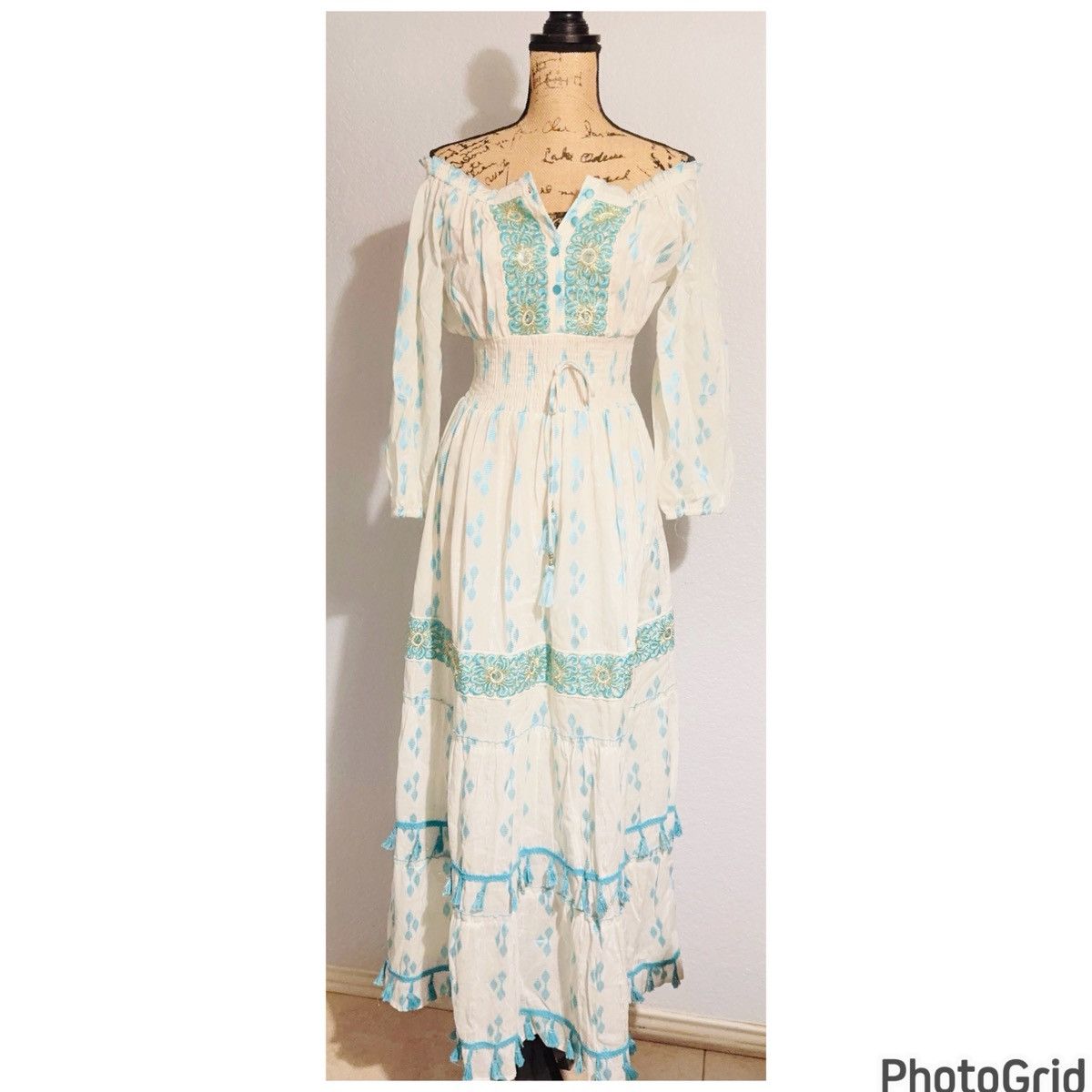 Anthropologie Anthropologie Me 2 Magic Boho Maxi Dress Size S / US 4 / IT 40 - 1 Thumbnail