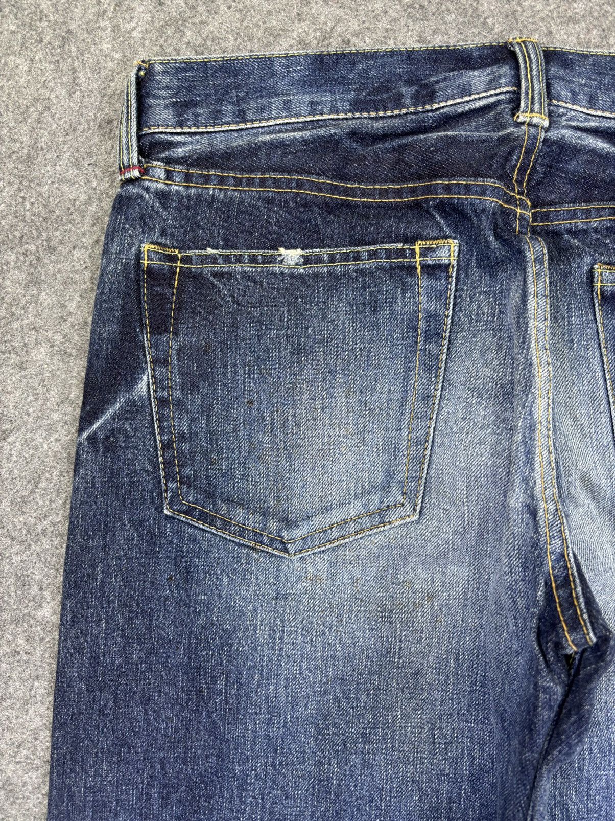 Eternal 💥Raw Sturdy Denim💥Vtg Eternal Insane Fades Denim F971 Size US 29 - 15 Thumbnail