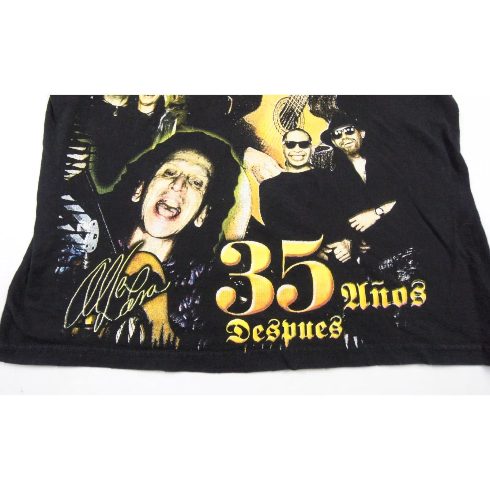 Vintage Vintage El Tri Shirt Mens XLarge Black Spanish Mexican Rock Band Tee 35 Anos Size US XL / EU 56 / 4 - 3 Thumbnail