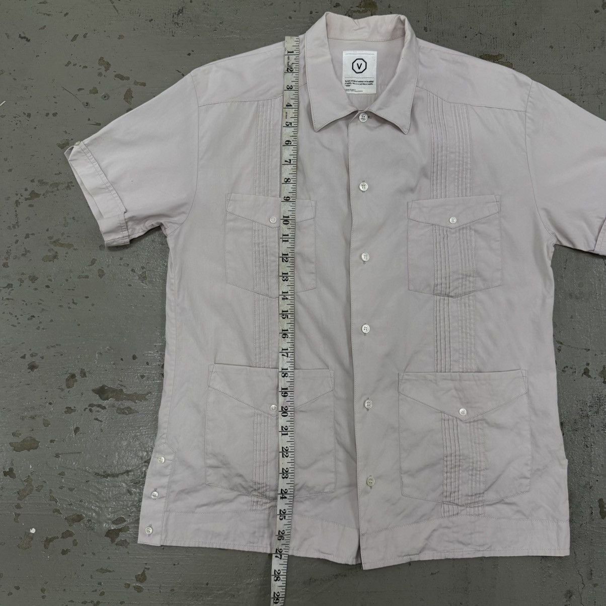 Visvim Visvim Four Pocket Pleated Shirt Size US M / EU 48-50 / 2 - 8 Thumbnail