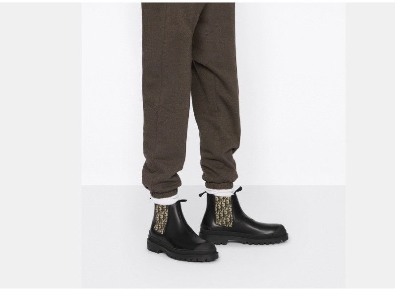 Dior o1w1db10325 3BO28 Chelsea Boots in Black Size US 12 / EU 45 - 5 Thumbnail