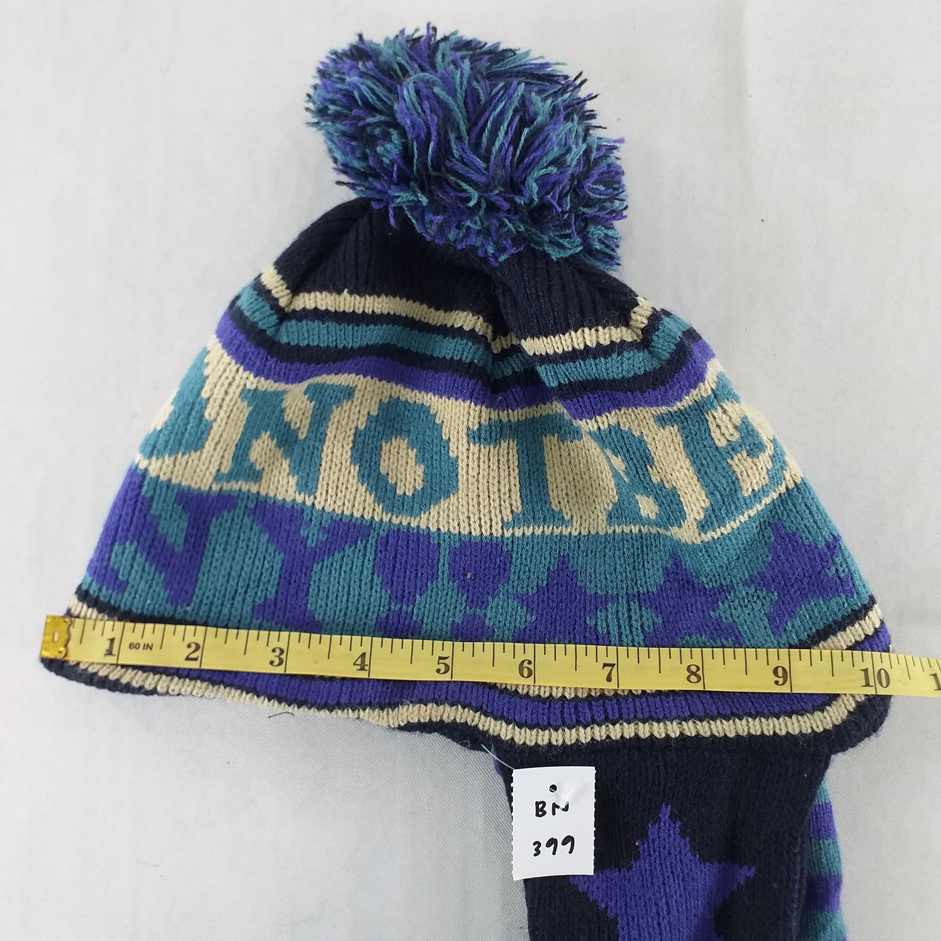 Japanese Brand Stripes Snow Cap Hat Beanie -BN399 Size ONE SIZE - 4 Thumbnail