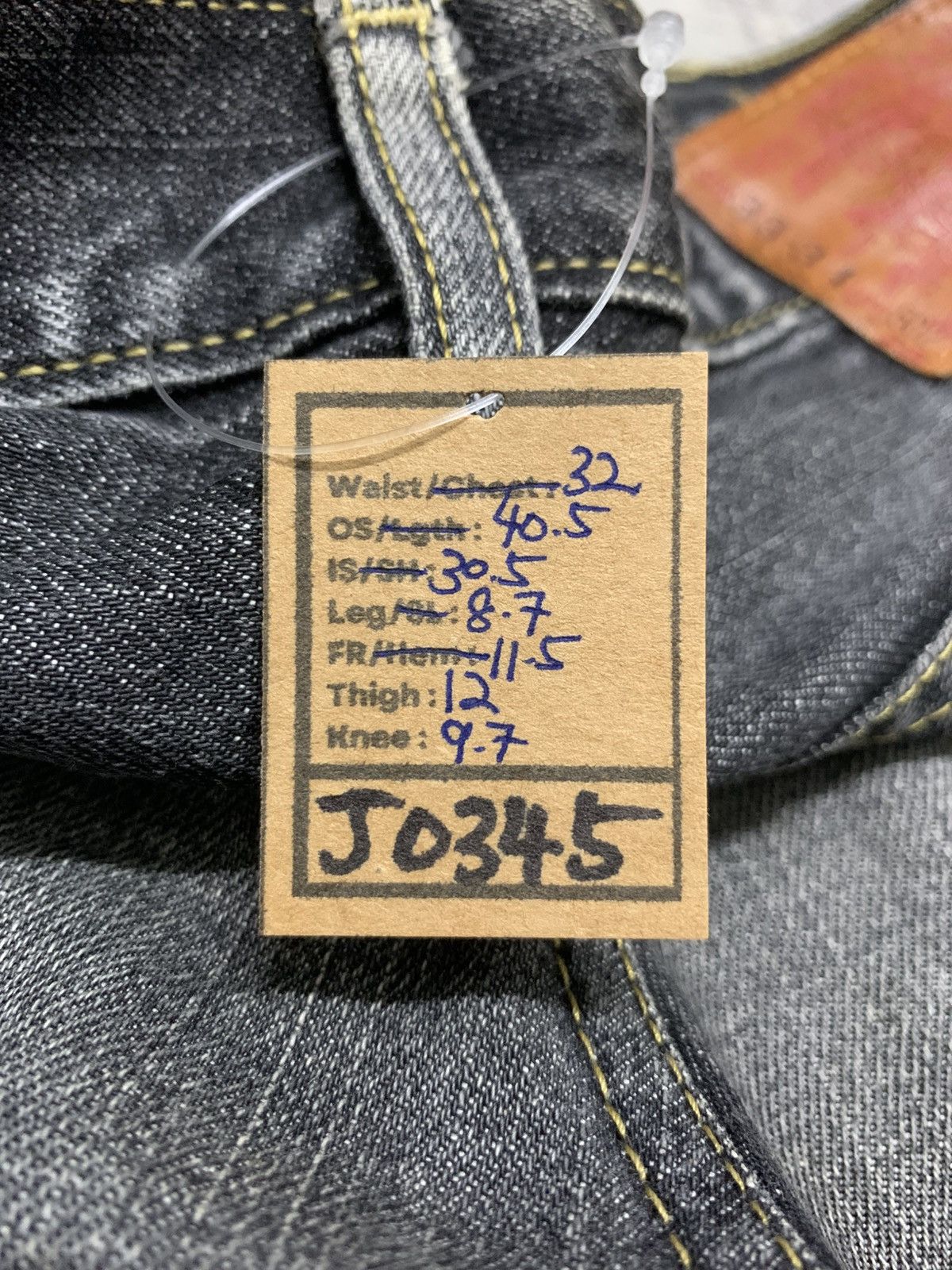 Levi's Vintage Levis 502 Faded Distressed Jeans Size US 32 / EU 48 - 15 Thumbnail