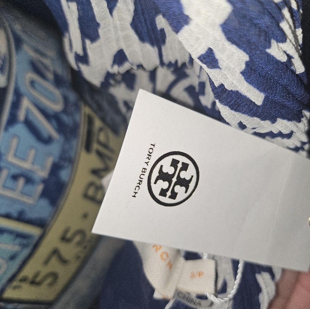 Tory Burch NWT Tory Burch Katherine Dress Small Cold Shoulder Maxi Size S / US 4 / IT 40 - 7 Thumbnail