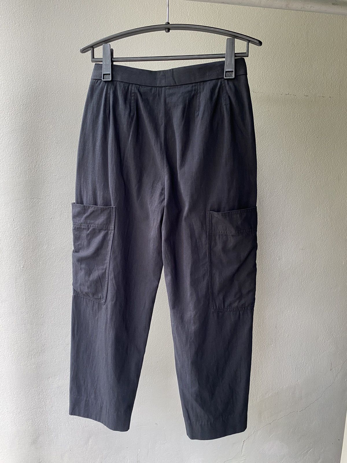 Stella McCartney STELLA/MCCARTNEY Black Cargo Pants with Zipper Pockets Size 29" - 17 Thumbnail