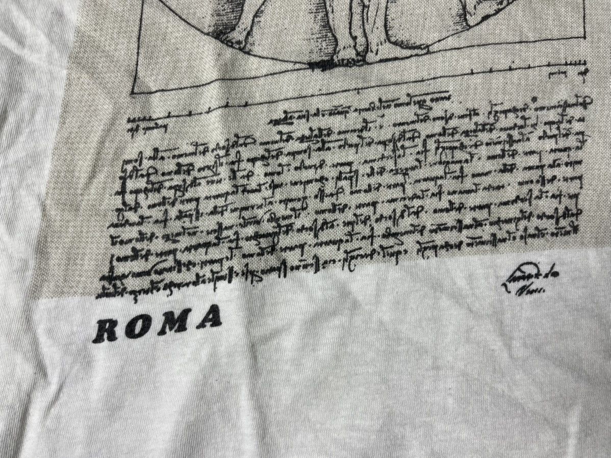 Other Leonardo Da Vinci T-Shirt Mens Med Vitruvian Man Graphic vtg Size US M / EU 48-50 / 2 - 4 Thumbnail