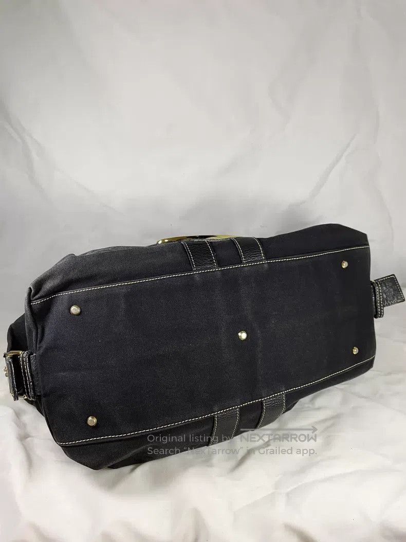 Vivienne Westwood vivienne westwood Boston bag with Saturn large logo, Black Size ONE SIZE - 3 Thumbnail