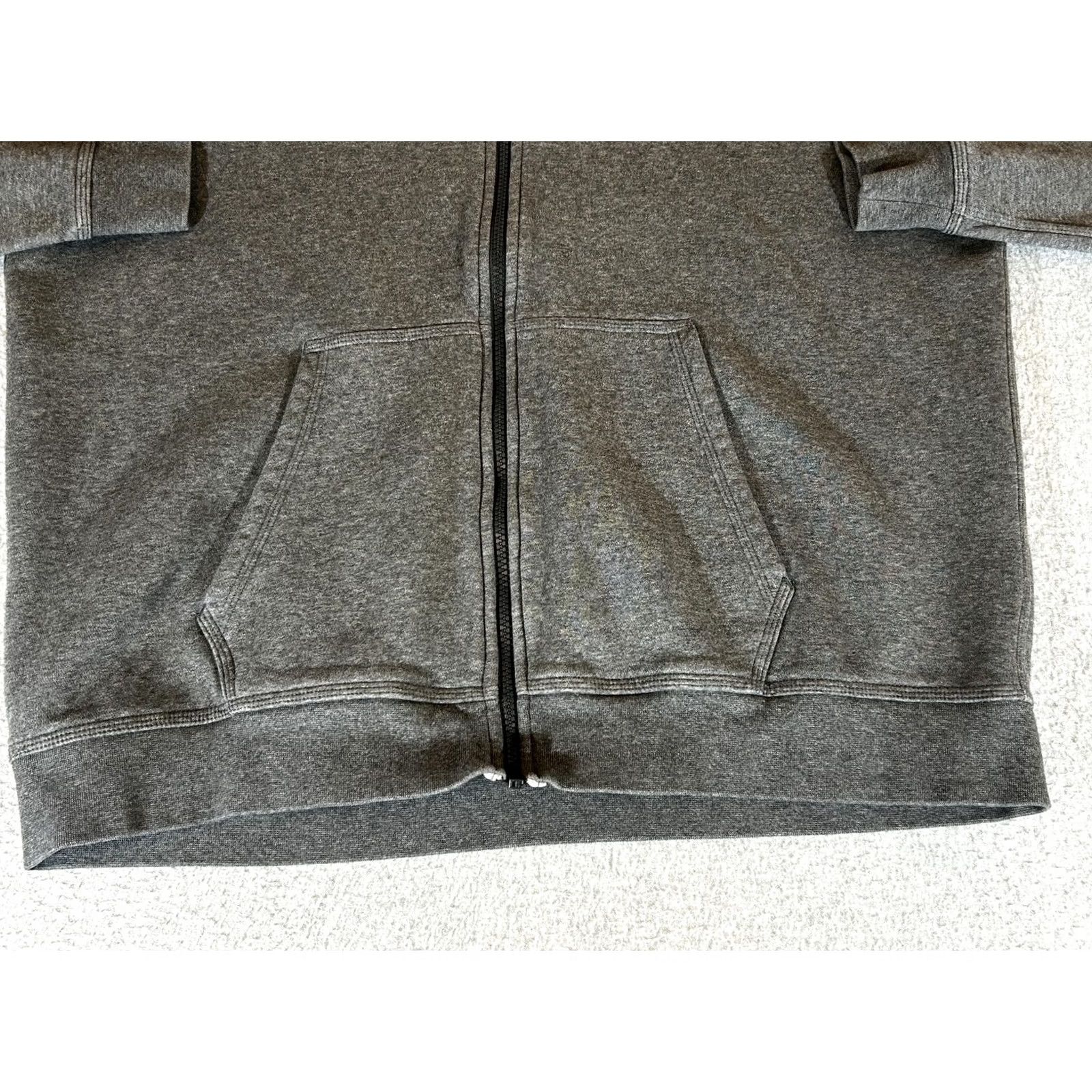 Nike Nike Jacket Mens XL Gray Full Zip Hoodie Lined Sweatshirt Sportswear Size US XL / EU 56 / 4 - 2 Thumbnail