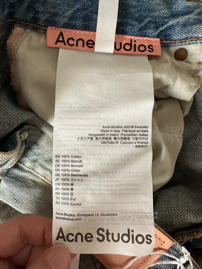 Acne Studios Acne Studios Mud-Dyed Ripped Denim Jeans Size US 29 - 6 Thumbnail