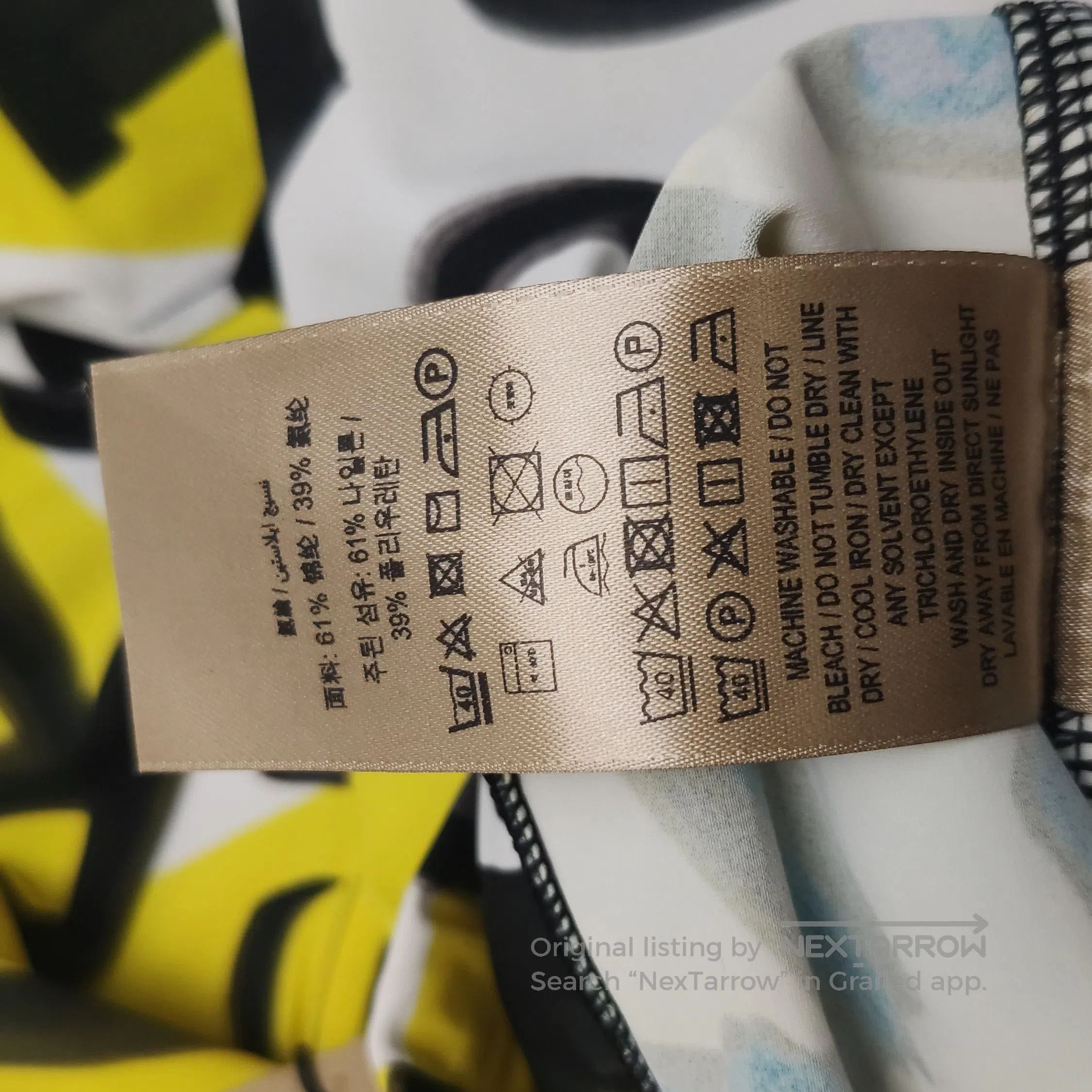 Burberry Burberry Colorful Logo Slim Fit Pants . Size US 26 / EU 42 - 7 Thumbnail