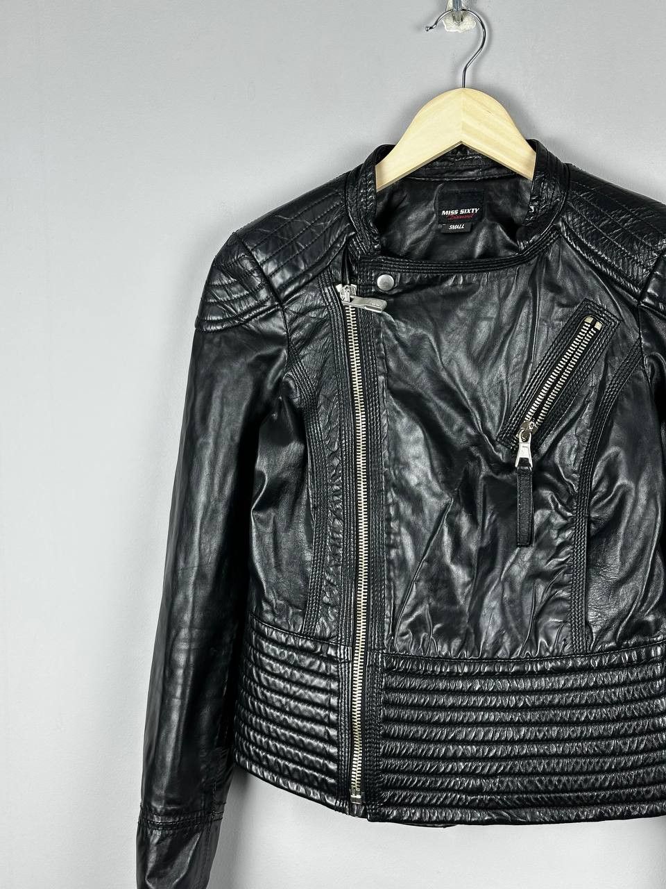 Miss Sixty Miss Sixty Avant Garde Opium Biker Cropped jacket Size S / US 4 / IT 40 - 3 Thumbnail