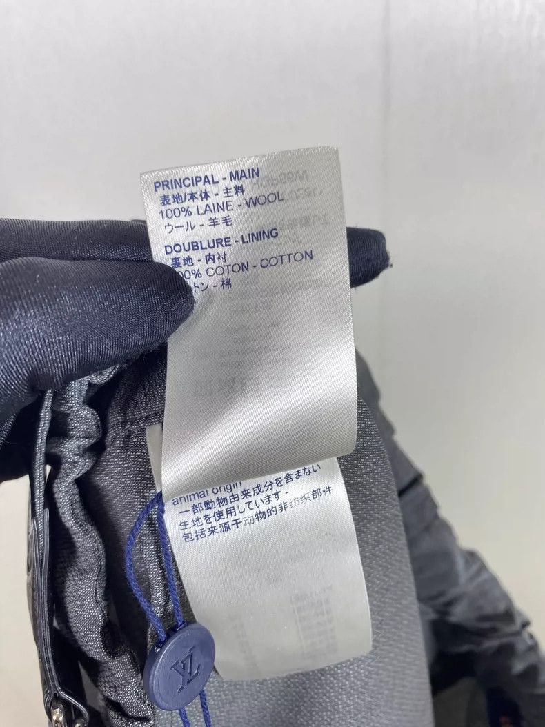 Louis Vuitton Louis Vuitton Straight-leg trousers with waistband pants Size US 40 / EU 56 - 6 Thumbnail