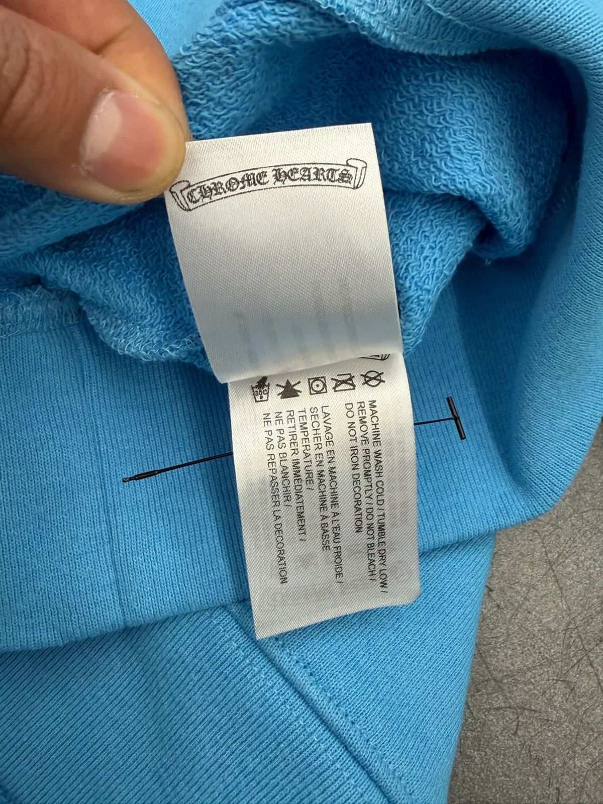 Chrome Hearts Chrome Hearts Matty Boy Brain Hoodie Blue Size US L / EU 52-54 / 3 - 15 Thumbnail