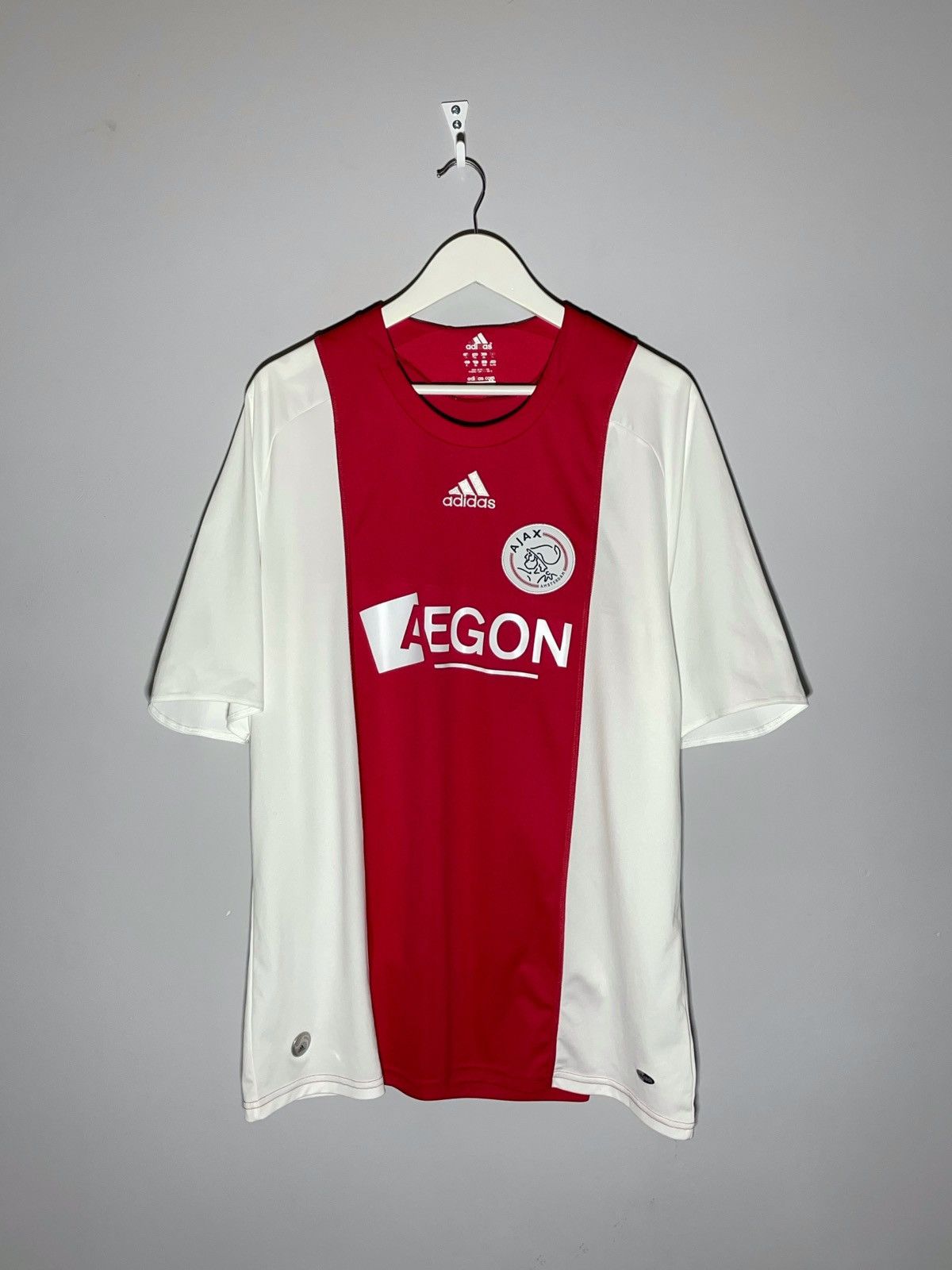 Adidas Ajax Amsterdam 2008/09 Home Adidas Y2k Football Shirt Size US XL / EU 56 / 4 - 1 Thumbnail