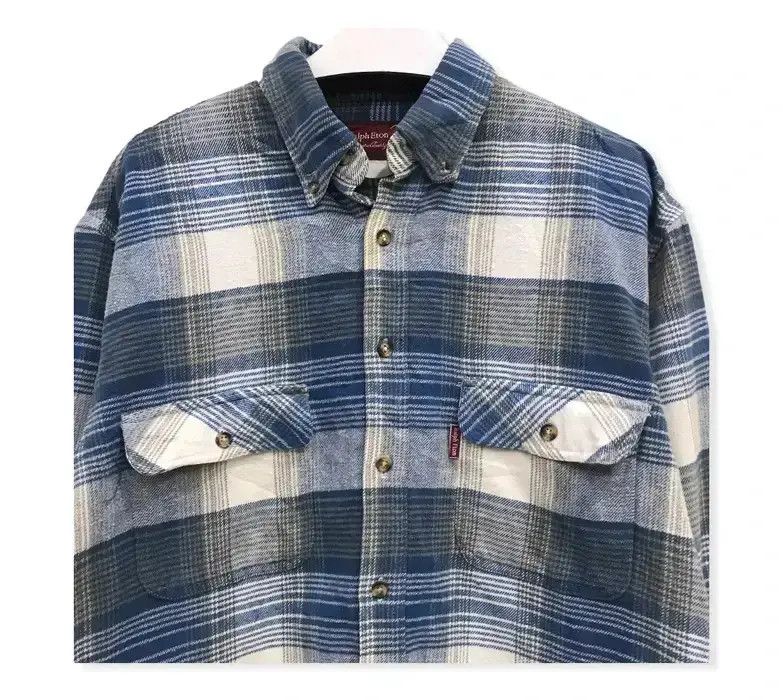 Flannel Vintage Ralph Eton Plaid Tartan Flannel Shirt Size US M / EU 48-50 / 2 - 2 Thumbnail