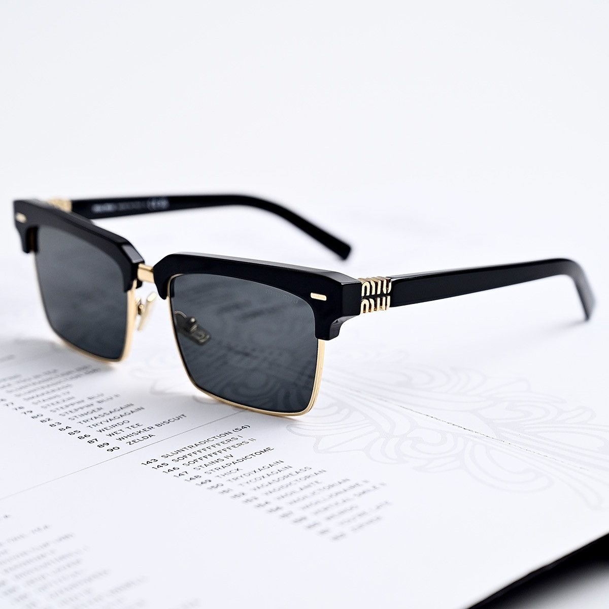 Miu Miu MIU MIU 0MU 10ZS SUNGLASSES Size ONE SIZE - 2 Thumbnail