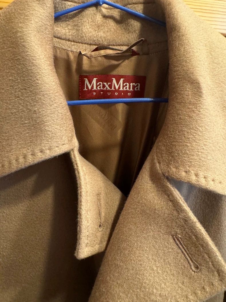 Max Mara Max Mara Wool coat Size L / US 10 / IT 46 - 3 Thumbnail