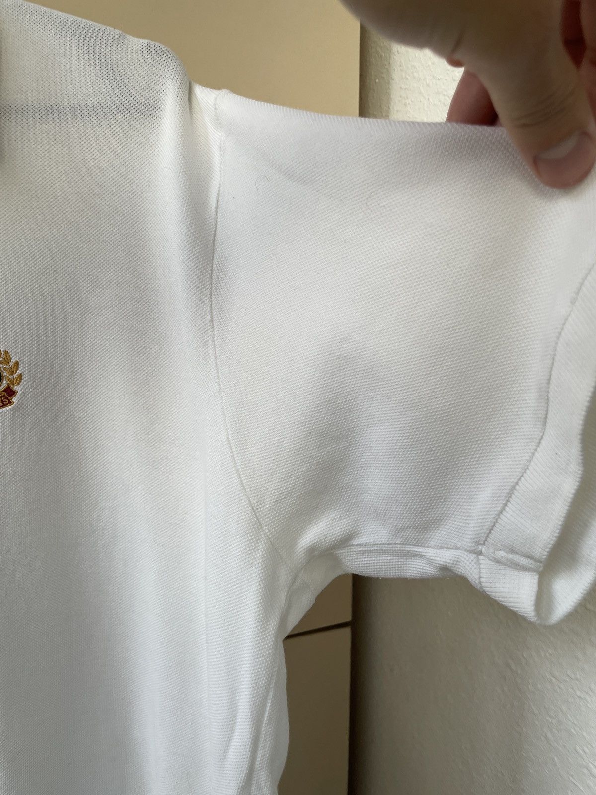Burberry Vintage burberrys White Polo Shirt Size US XL / EU 56 / 4 - 10 Thumbnail