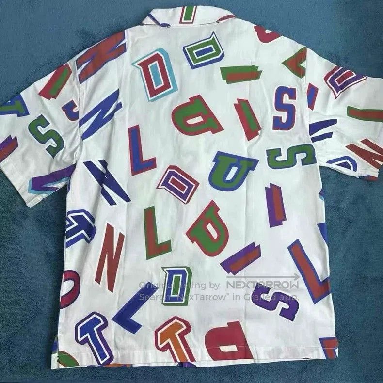 Louis Vuitton Louis Vuitton NBA monogrammed short sleeve denim shirt Size US M / EU 48-50 / 2 - 2 Thumbnail
