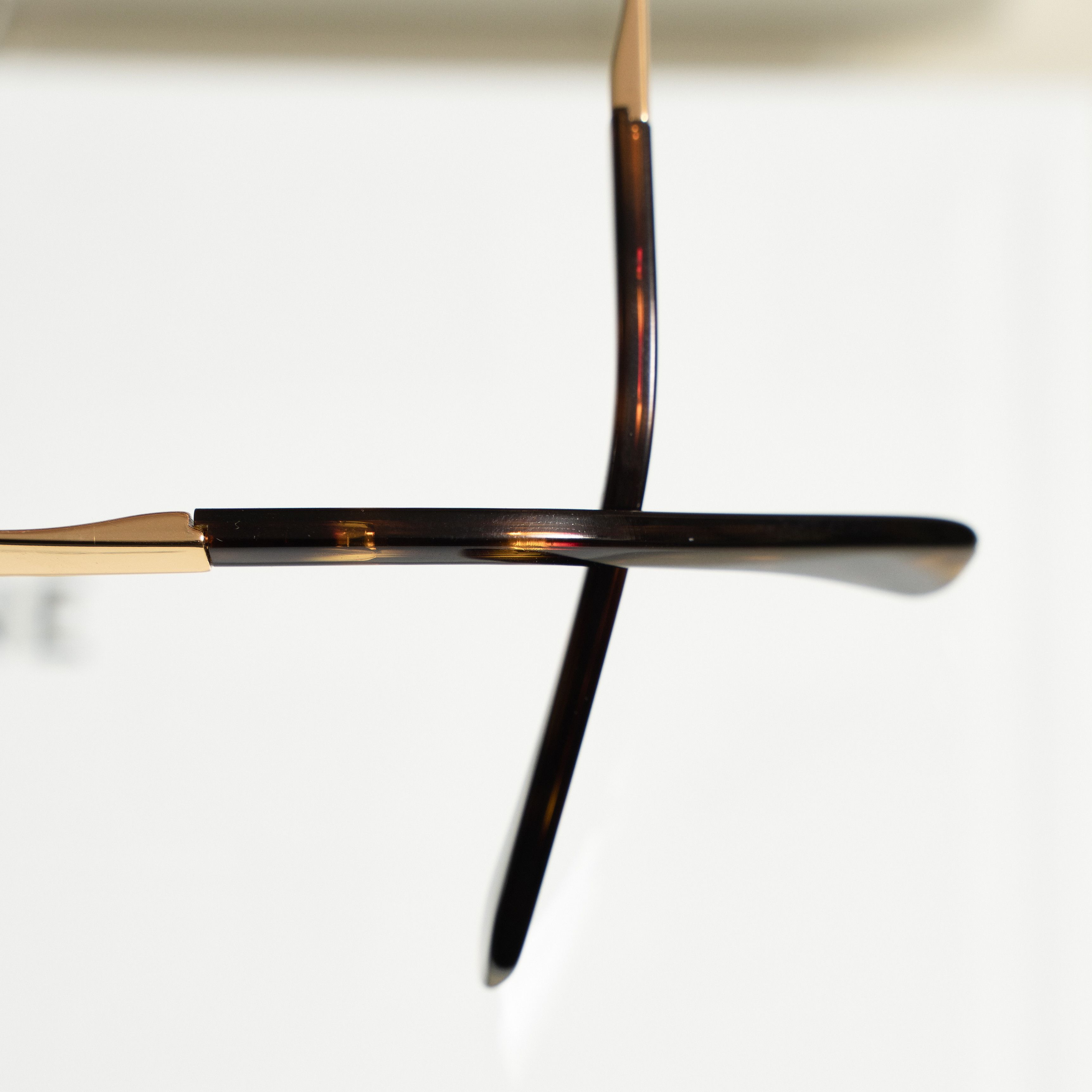 Celine CELINE Triomphe Metal 01 Sunglasses In Metal GOLD Size ONE SIZE - 8 Thumbnail