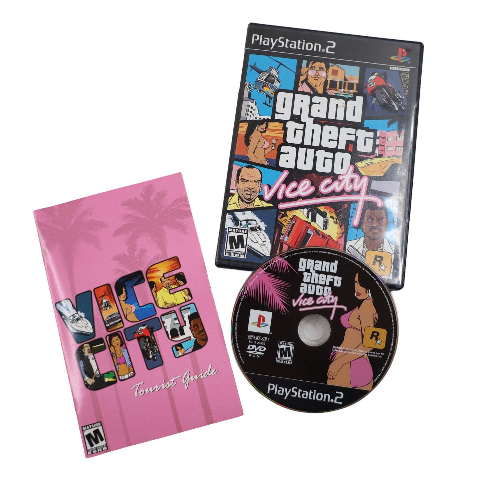 Playstation × Vintage Vintage PlayStation 2 Grand Theft Auto Vice City video Game Size ONE SIZE - 3 Thumbnail