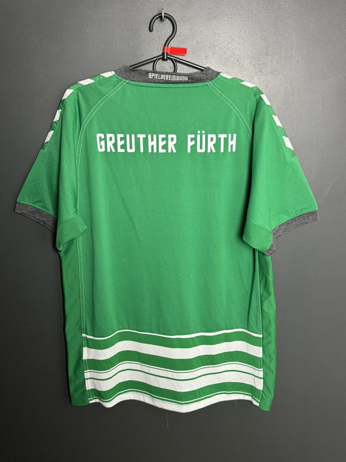 Hummel BNWT Greuther Furth 13/14 Home Football Soccer Jersey Shirt Size US L / EU 52-54 / 3 - 2 Thumbnail