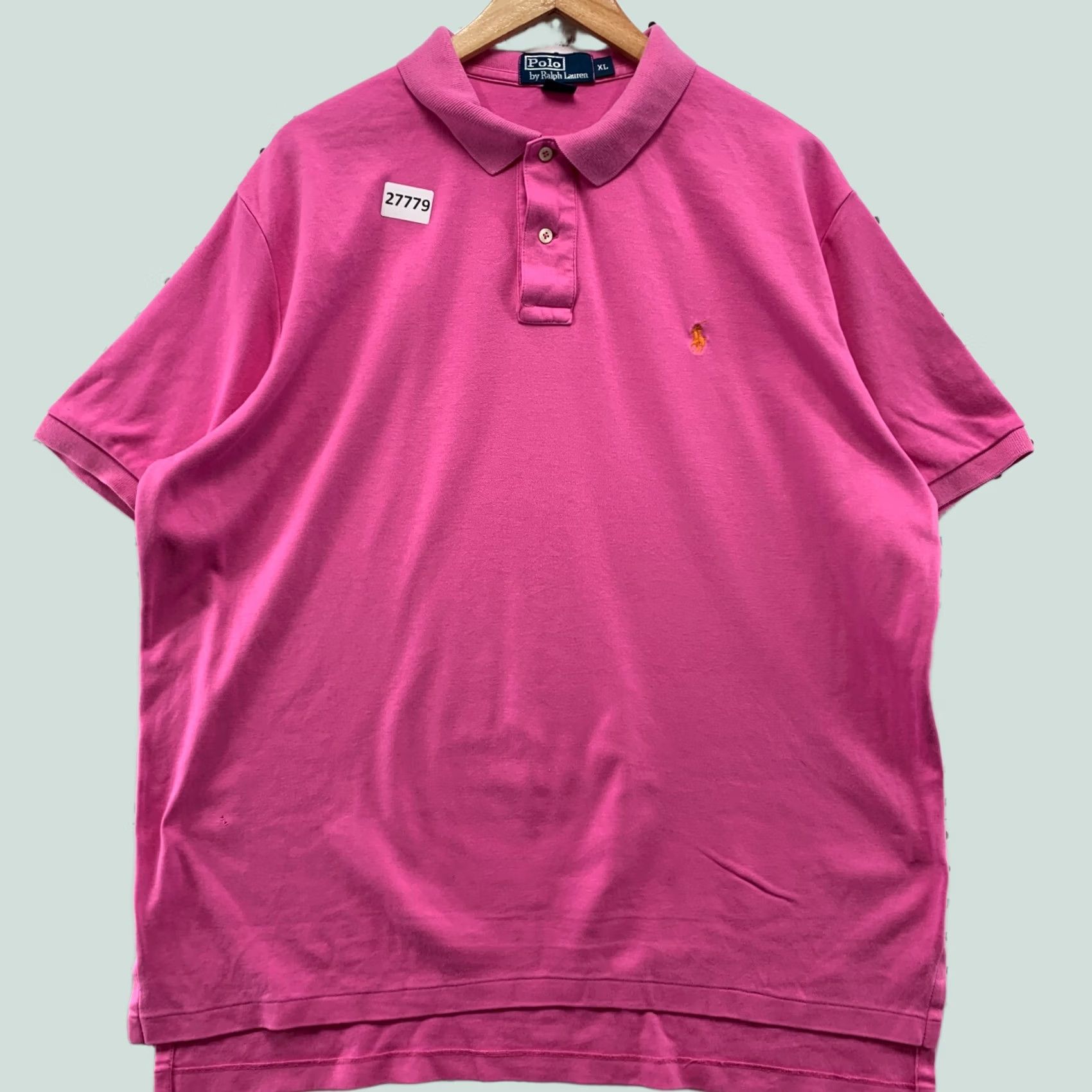 Polo Ralph Lauren Polo Ralph Lauren Shirt Pink Orange Pony Mens XL Casual Size US XL / EU 56 / 4 - 1 Thumbnail