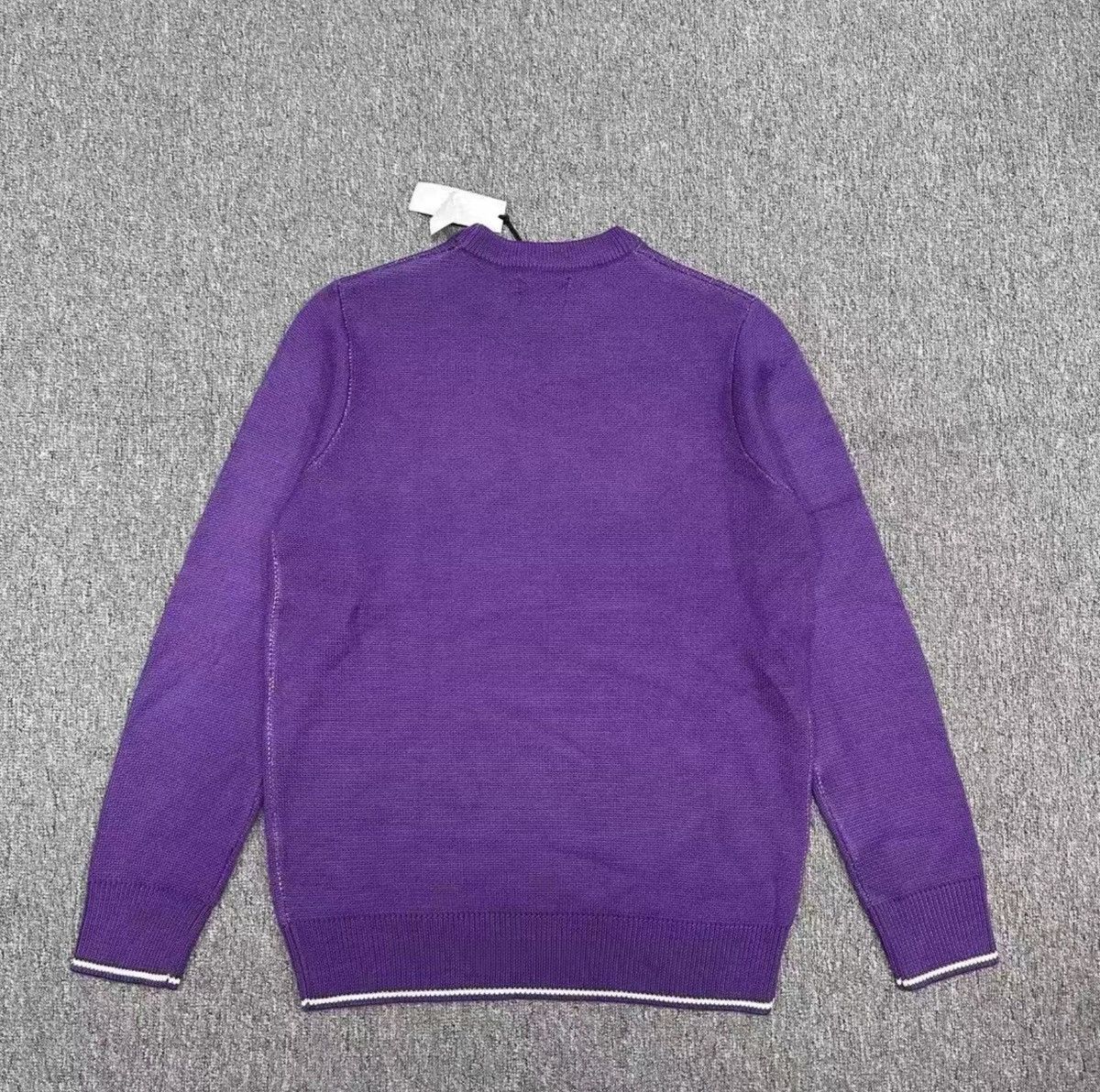 Palace PALACE Middle Finger Wool Crewneck Sweater Size US L / EU 52-54 / 3 - 2 Thumbnail