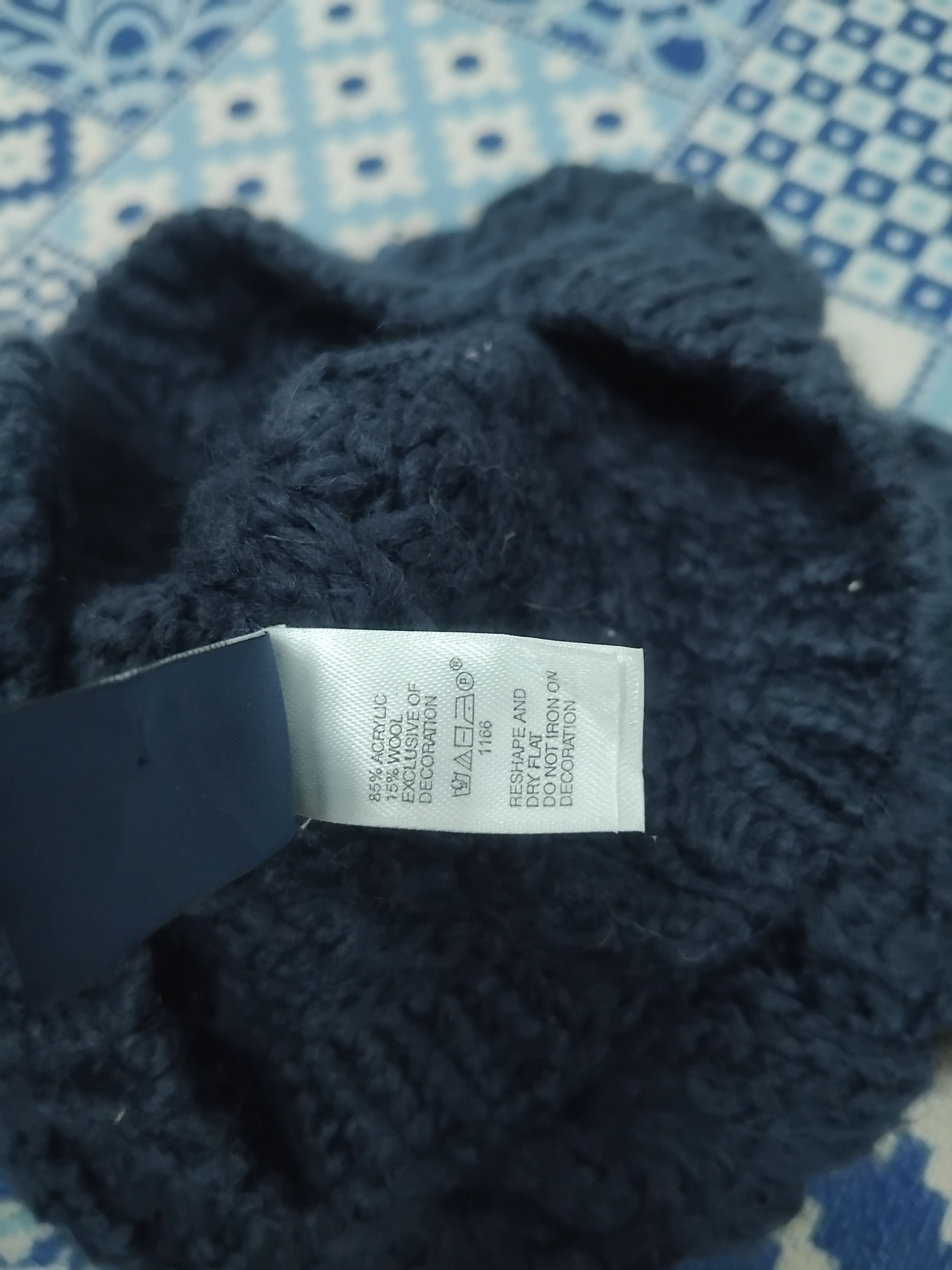Gap 💥Gap blue colour beanie hat Size ONE SIZE - 3 Thumbnail