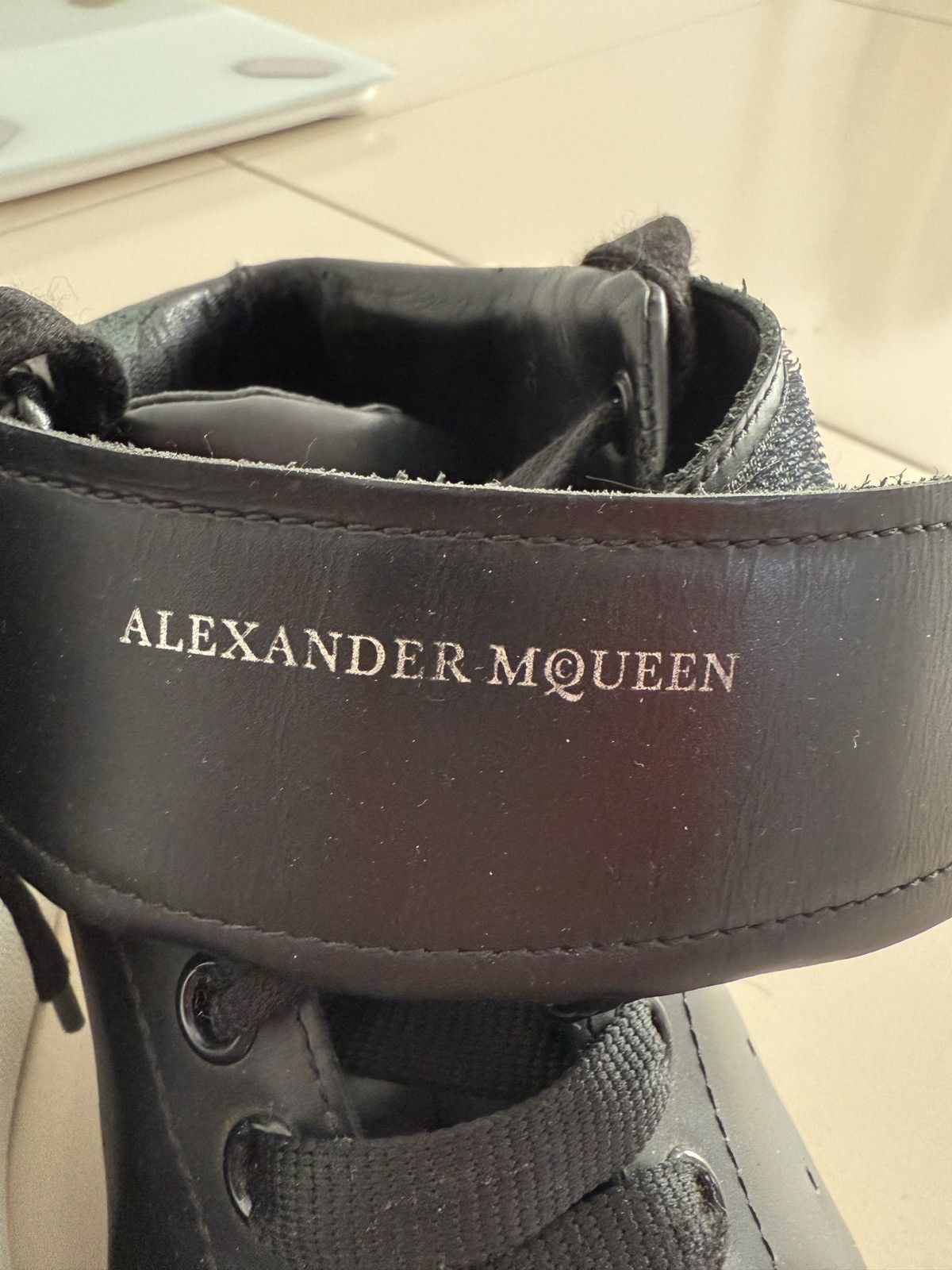 Alexander McQueen Hi top sneakers Size US 8 / EU 41 - 15 Thumbnail