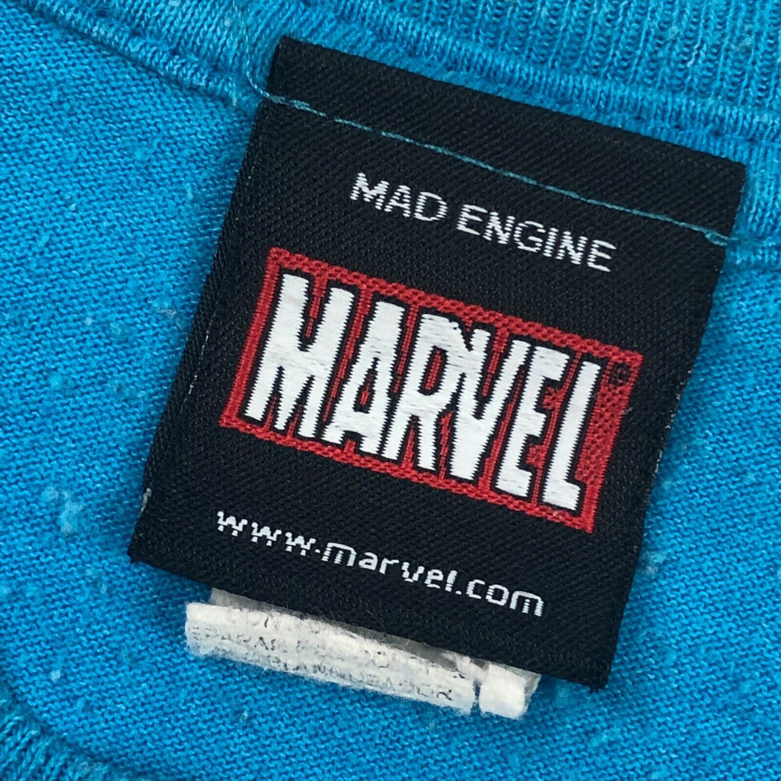 Marvel Comics × Vintage Marvel Mad Engine Superheroes Blue Tee T Shirt Small S B3 Size US S / EU 44-46 / 1 - 4 Thumbnail