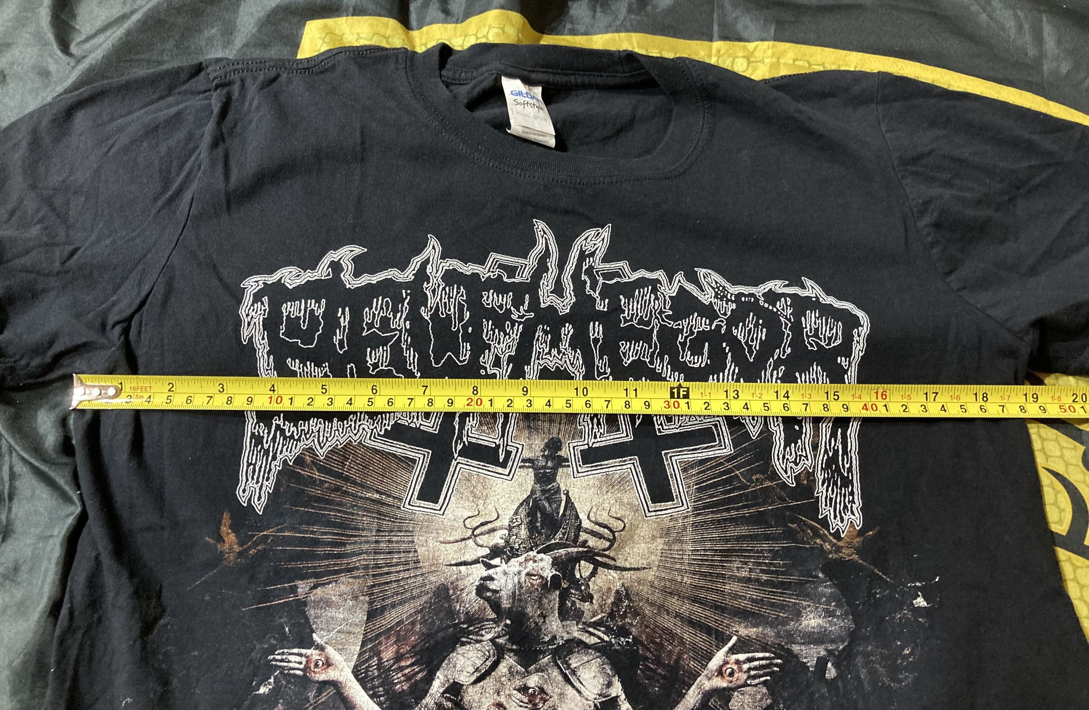 Band Tees Belphegor Conjuring the Dead 2014 Nuclear Blast Shirt Size US S / EU 44-46 / 1 - 6 Thumbnail