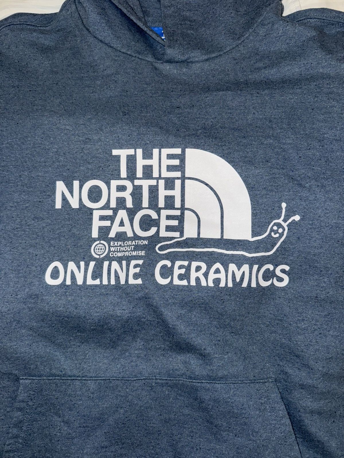 Online Ceramics × The North Face The North Face x Online Ceramics Hoodie 'Blue Regrind' Size US XL / EU 56 / 4 - 3 Thumbnail