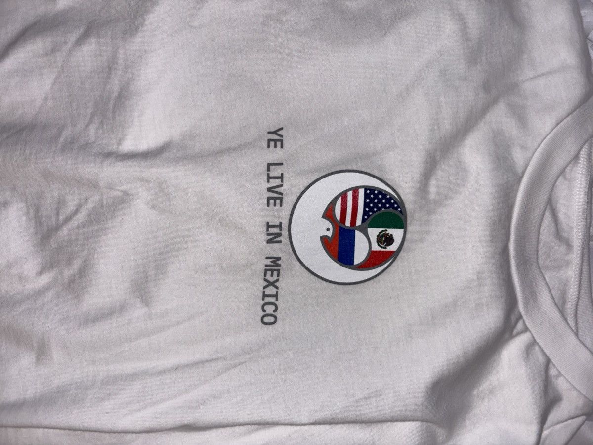 Yeezy White LS-03 YE LIVE IN MEXICO yeezy Size US L / EU 52-54 / 3 - 2 Thumbnail
