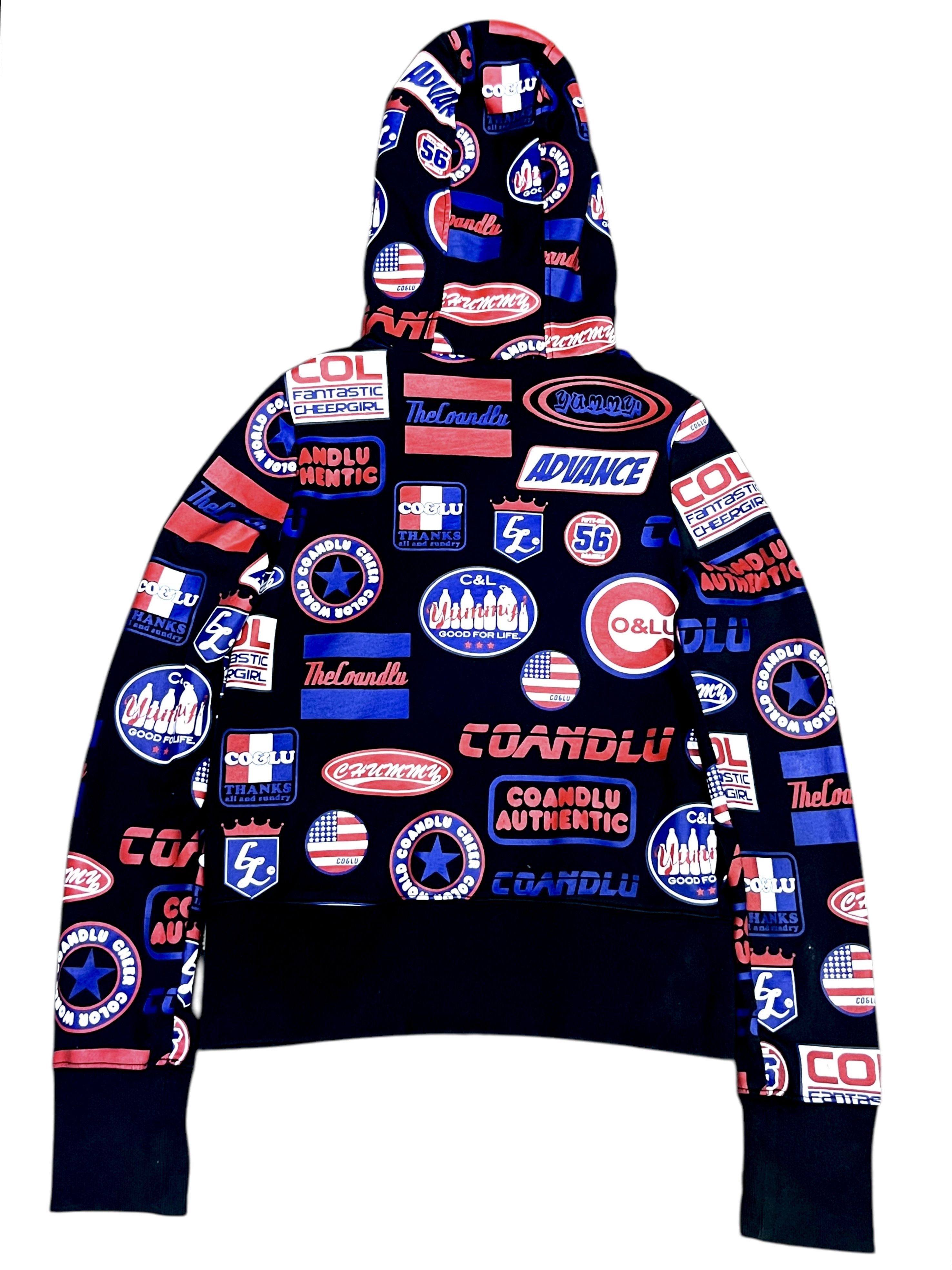 Other DOPE Est. 90’s FANTASTIC CHEERGIRL All Over Print Fur Hoodie Size XS / US 0-2 / IT 36-38 - 5 Thumbnail