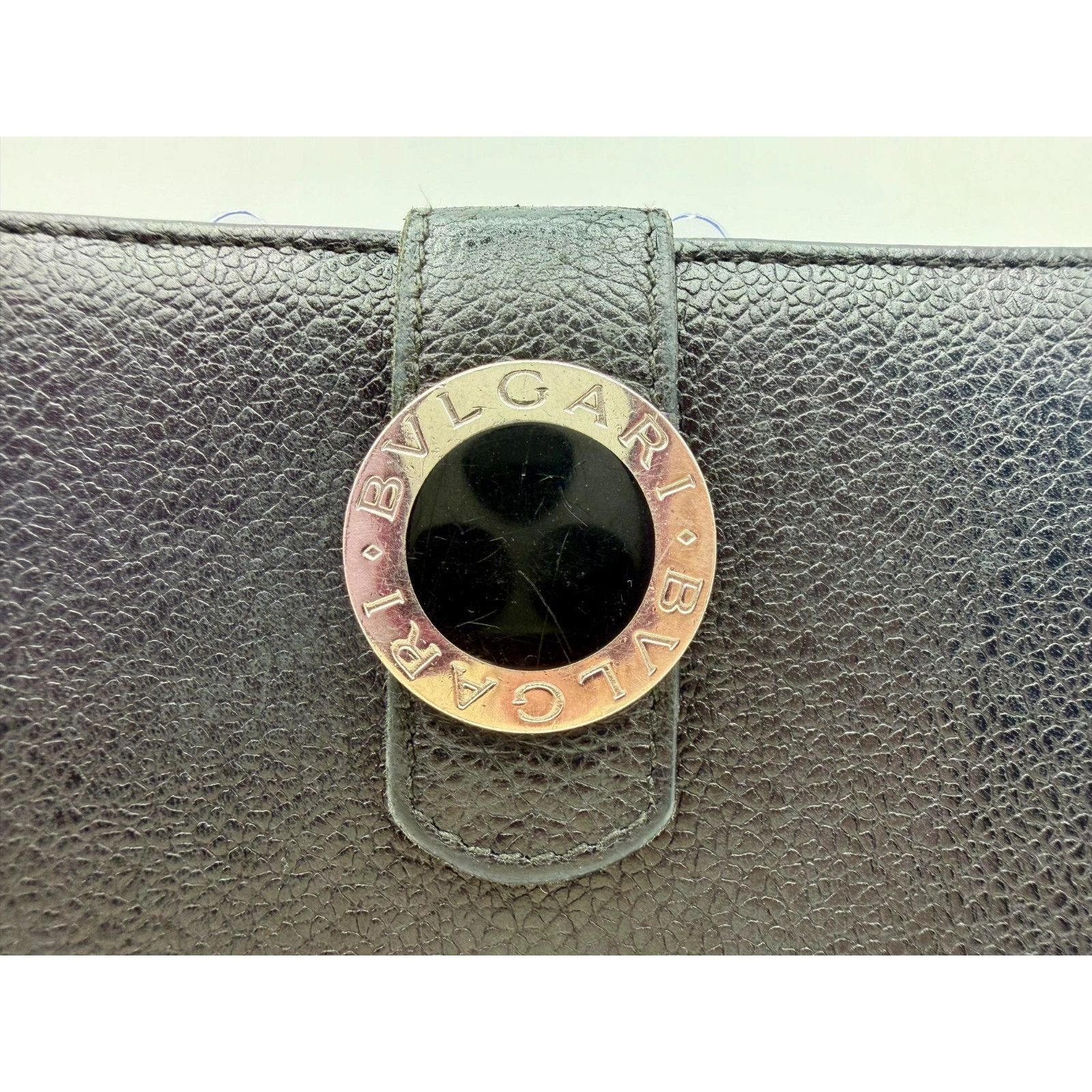 Bvlgari BVLGARI Black Leather Chain Wallet | Red Interior | Bulgari Size ONE SIZE - 2 Thumbnail