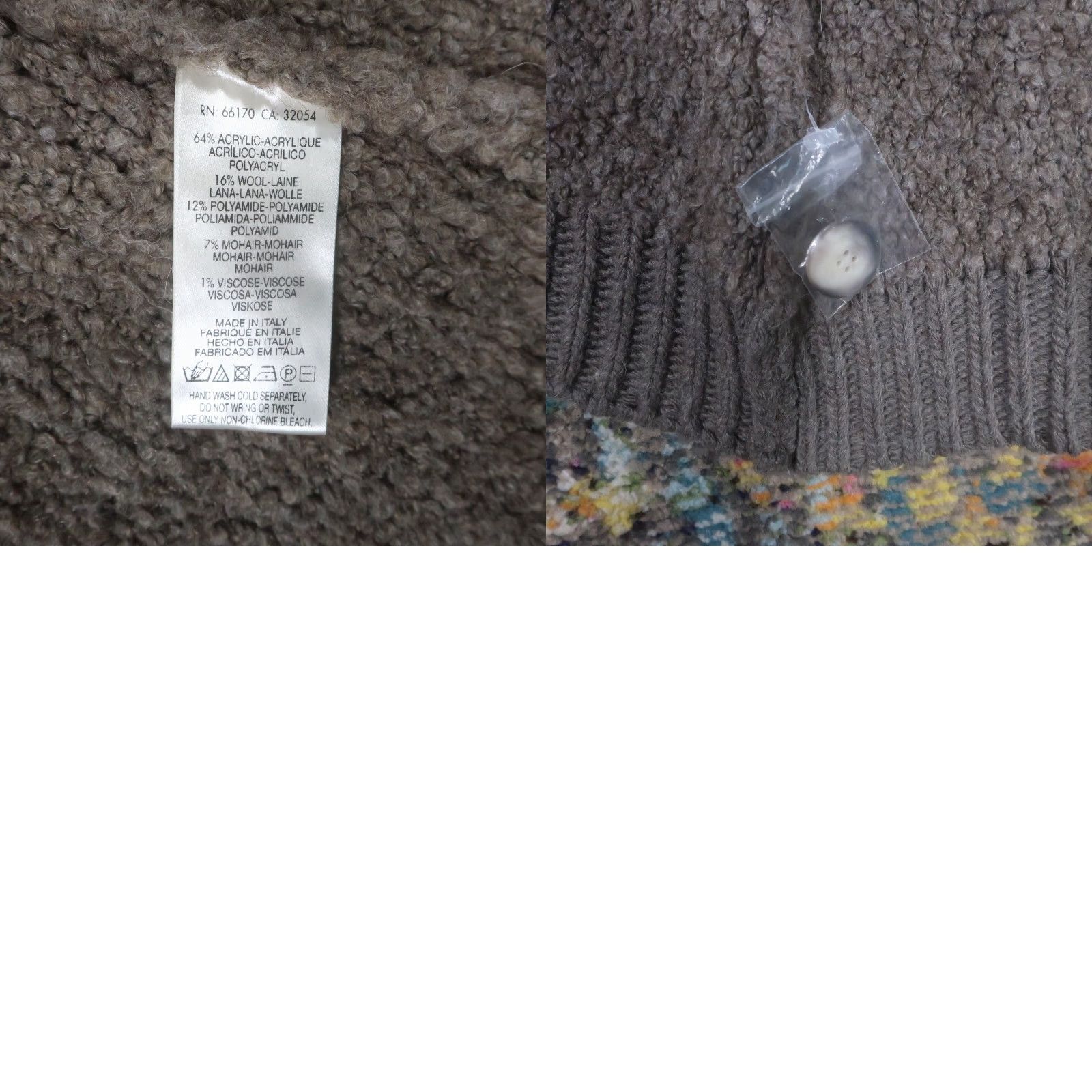 Anthropologie VINTAGE Anthropologie Sleeping on Snow Cardig Sweater One Size Mohair Blend Button Front Size ONE SIZE - 8 Thumbnail