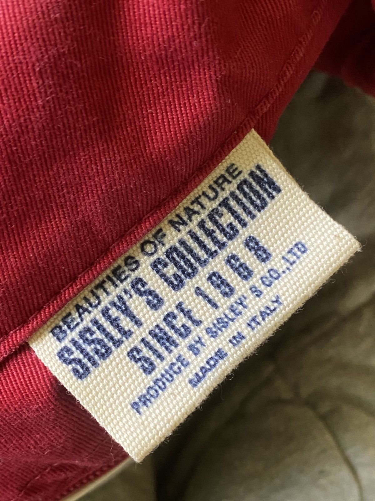 Sisley 1970s Vintage Sisley Varsity Jacket Size US L / EU 52-54 / 3 - 8 Thumbnail
