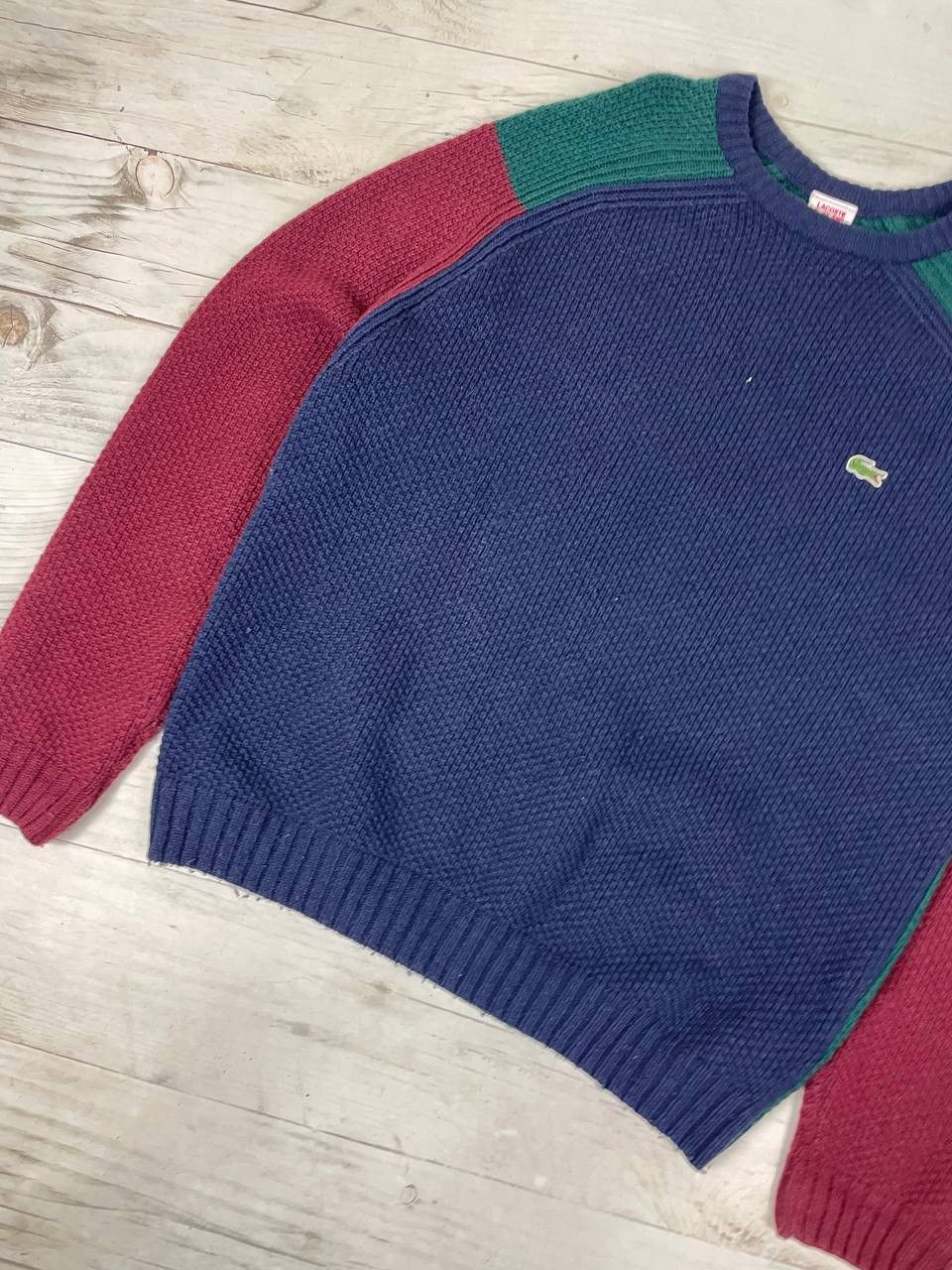 Lacoste Lacoste Live Sweater Knit Wool Size US XL / EU 56 / 4 - 4 Thumbnail