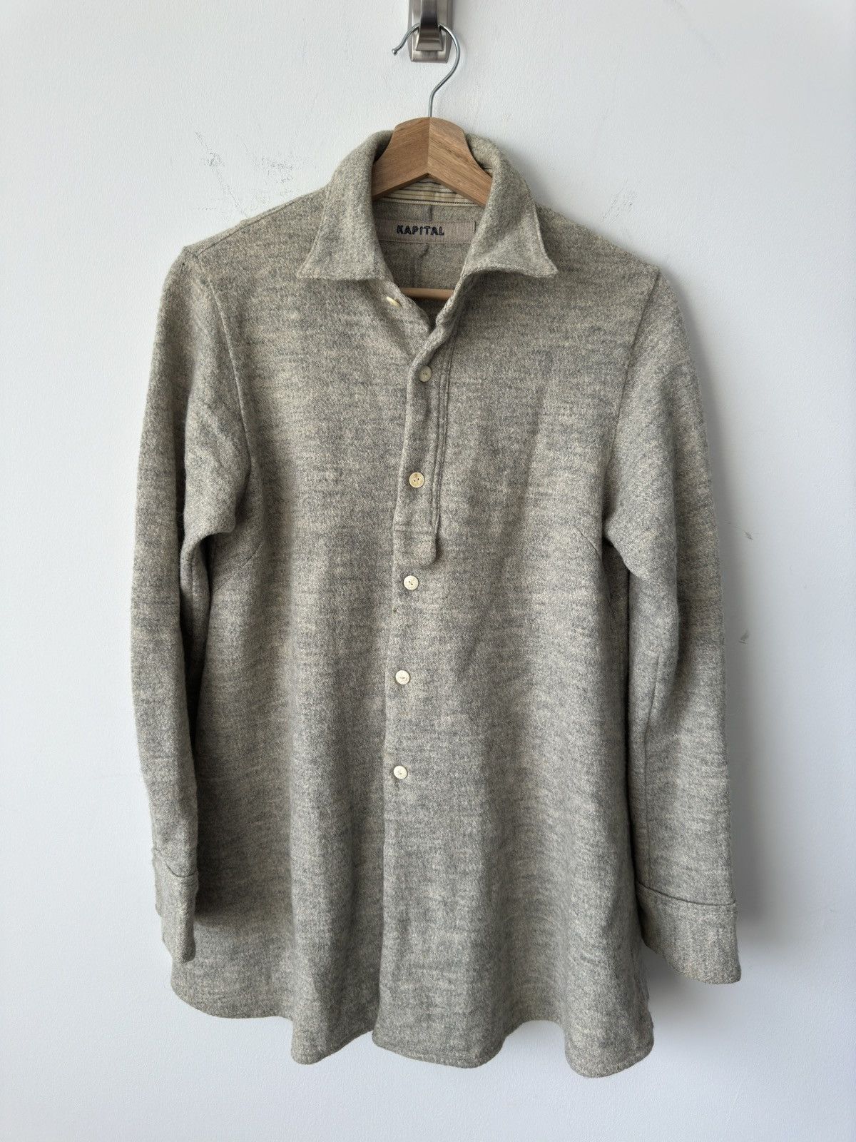 Kapital Vintage Kapital Wool Overshirt Size US XL / EU 56 / 4 - 1 Thumbnail