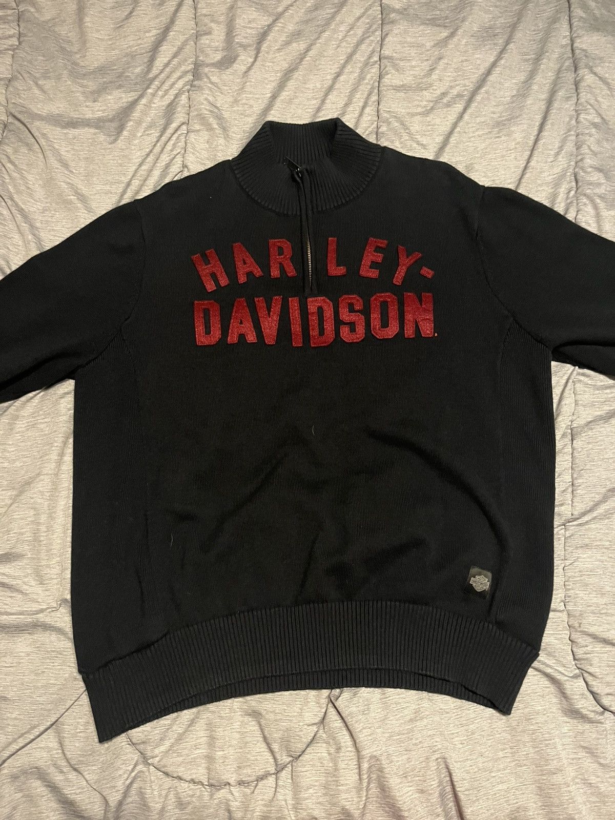 Harley Davidson harley davidson quarter zip sweater Size US XL / EU 56 / 4 - 2 Thumbnail