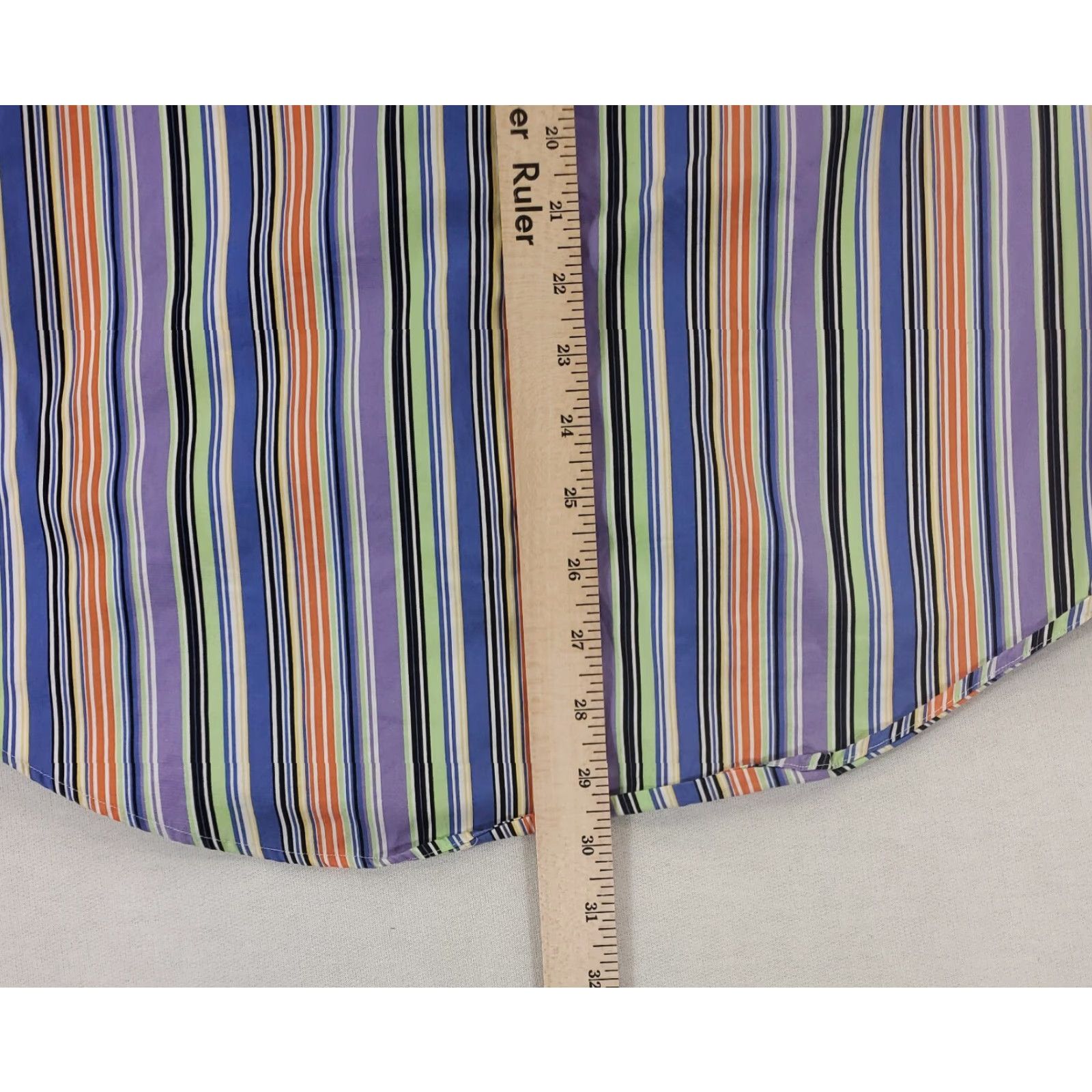 Polo Ralph Lauren Polo Ralph Lauren Westerton Striped Long Sleeve Shirt Mens M Multicolor Custom Fit Vertical Button-Up Size US M / EU 48-50 / 2 - 6 Thumbnail