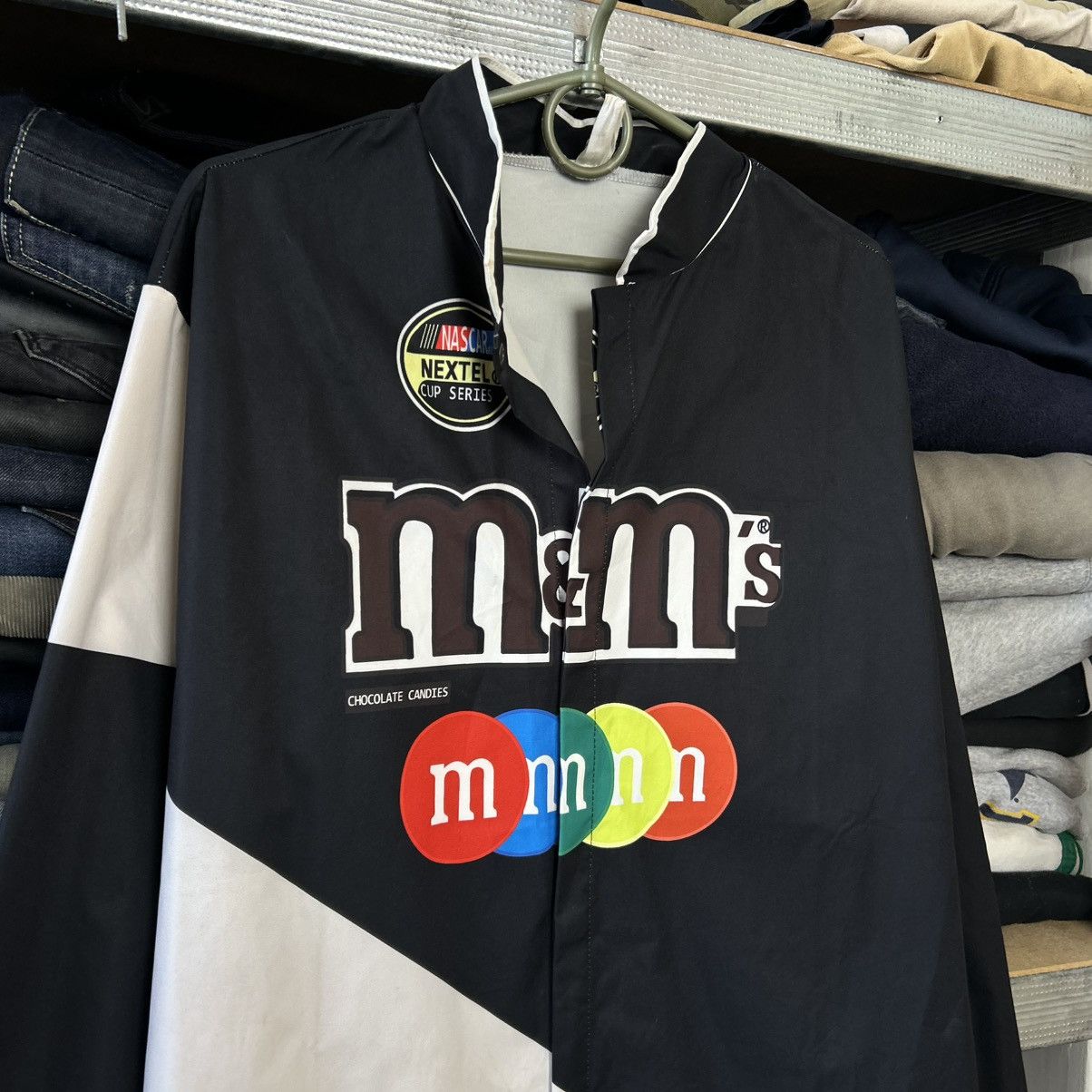 NASCAR Vintage Nascar M&Ms Racing Big logo Light jacket size L Size US L / EU 52-54 / 3 - 2 Thumbnail