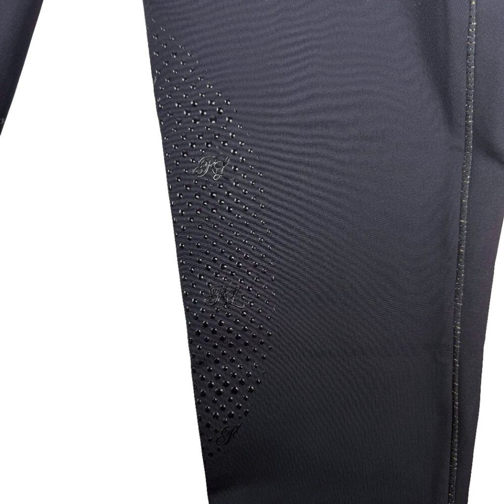 Kingsman Kingsland Katinka Winter Tight K-Grip Black Breeches Size XL Size 38" / US 16 / IT 52 - 7 Thumbnail