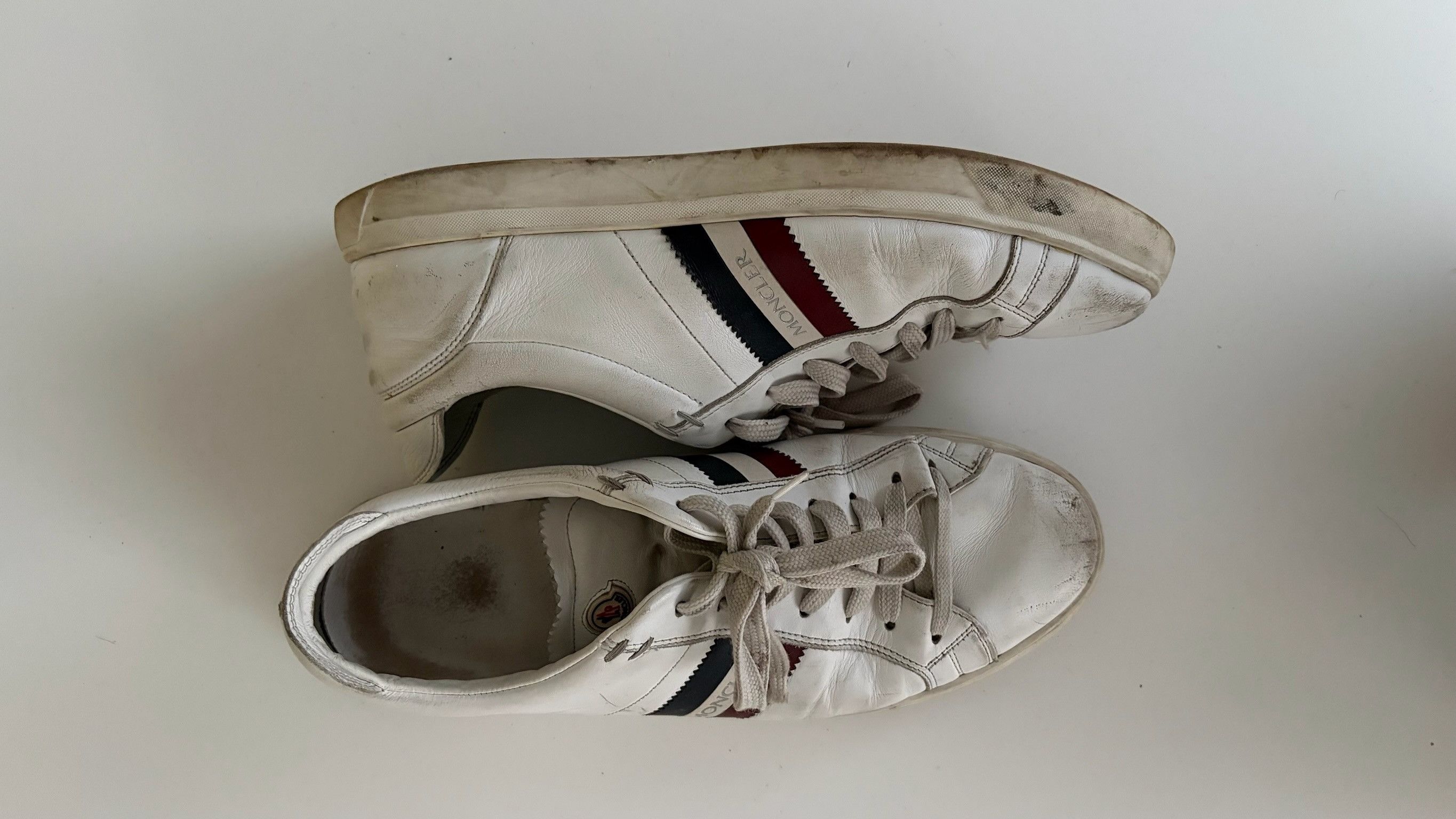 Moncler Moncler Distressed Sneakers Size US 10 / EU 43 - 3 Thumbnail