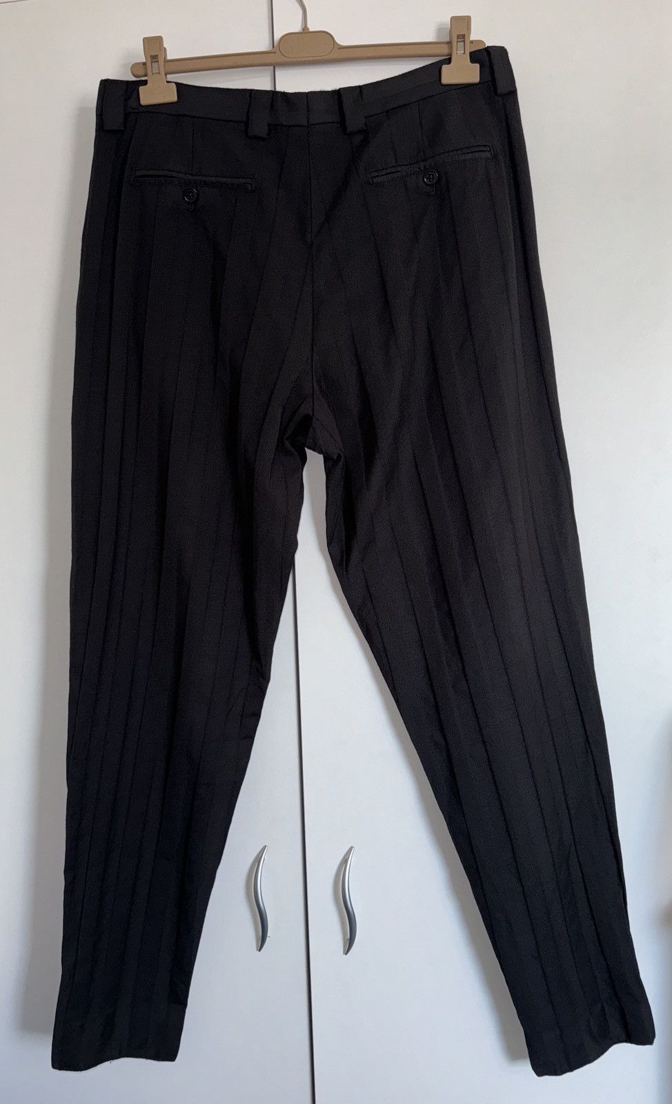 Emporio Armani Emporio Armani Wool Trousers Size US 36 / EU 52 - 2 Thumbnail